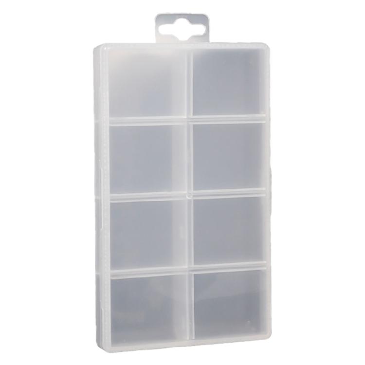 Plastic Tool Parts Box Storage Screw Box Tool Classification Electronic Component Drill Bit Grid Box Organizer