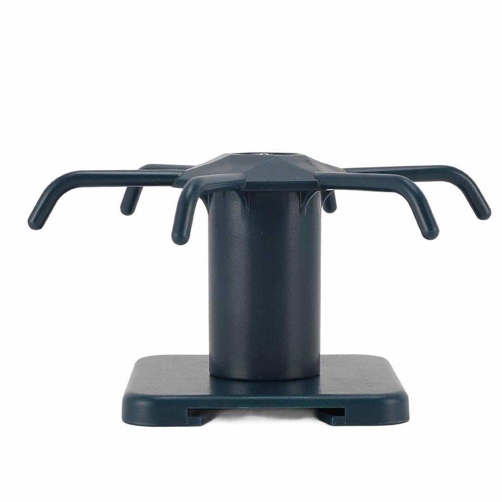 Kitchen Utensil Hook ABS 360 Degree Rotation Adhesive Strong Bearing 6 Claws Under Cabinet Utensil Holder