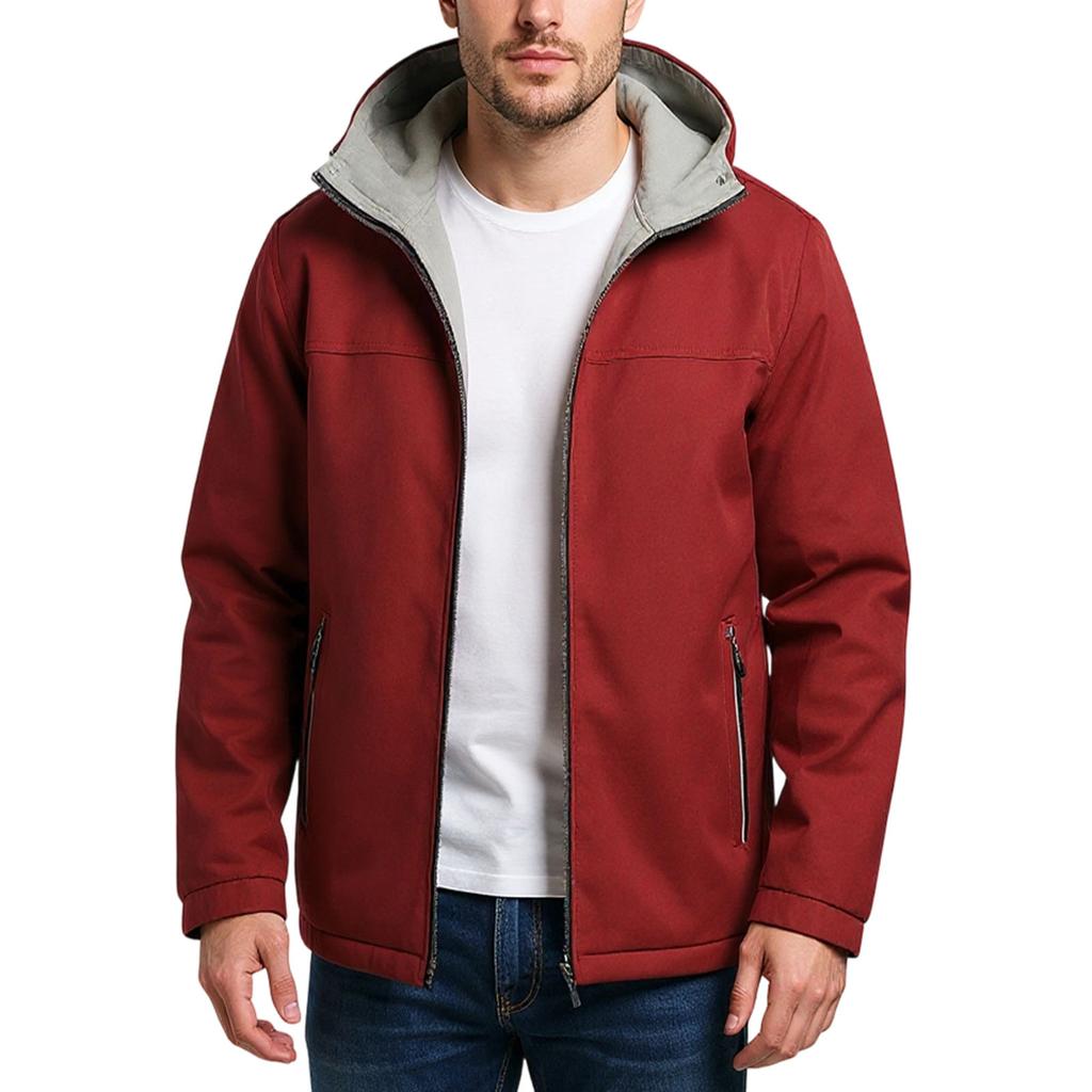 Men's Leisure Hooded Hood Jacket Coat