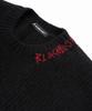 BLACKBLOND Bibbidi Disorder Graffiti Logo Sweater (Black)