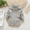 Baby Boys Sweater Autumn Winter Newborn Girls Cotton Thick Velvet Long Sleeve Tops for Toddler