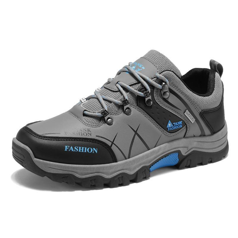 Spring New Hiking Shoes Men's Shoes Breathable Construction Site Work Non-slip Wear-resistant Sports Leisure Work Shoes Men