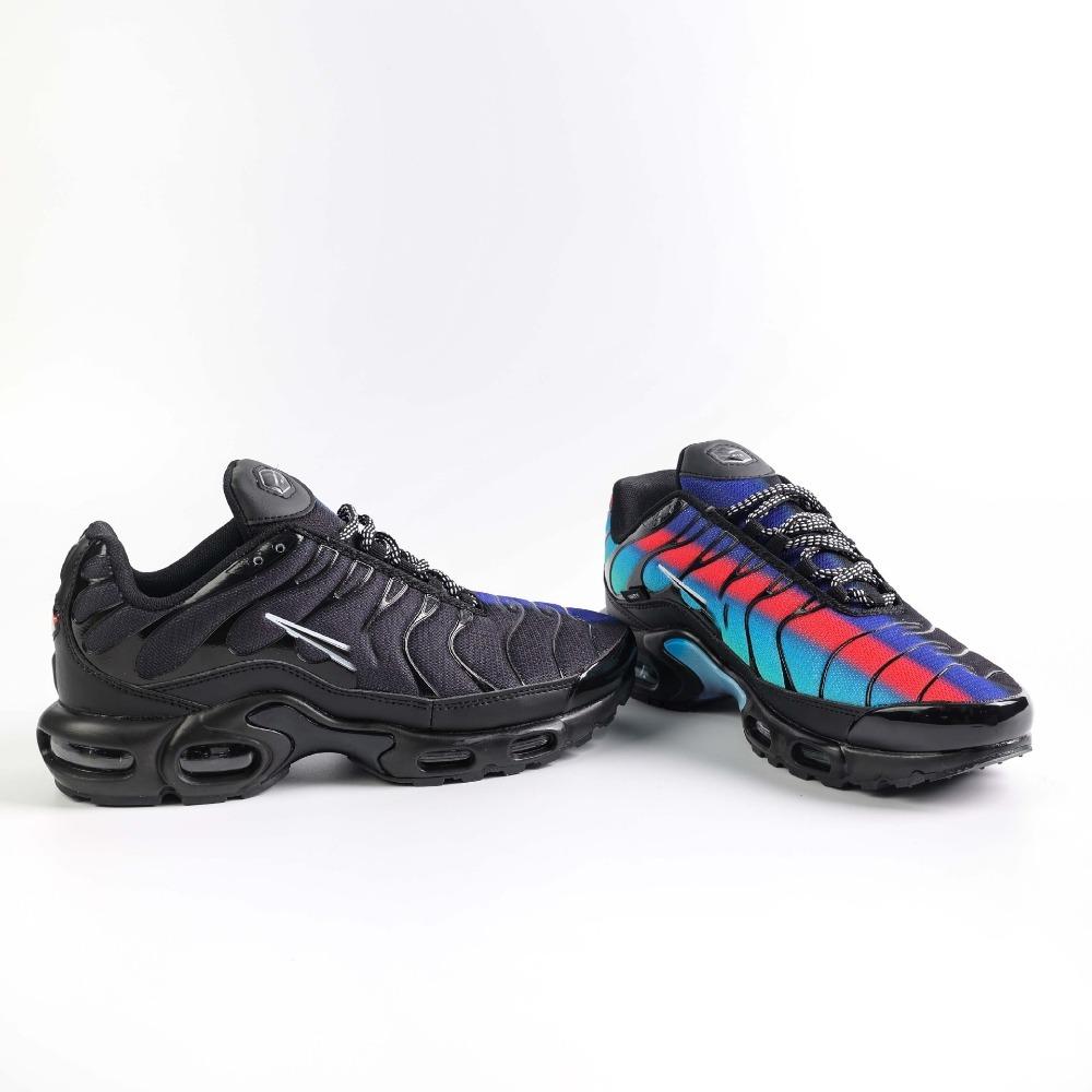 New color scheme air cushion shoes men's shoes couple sports shoes