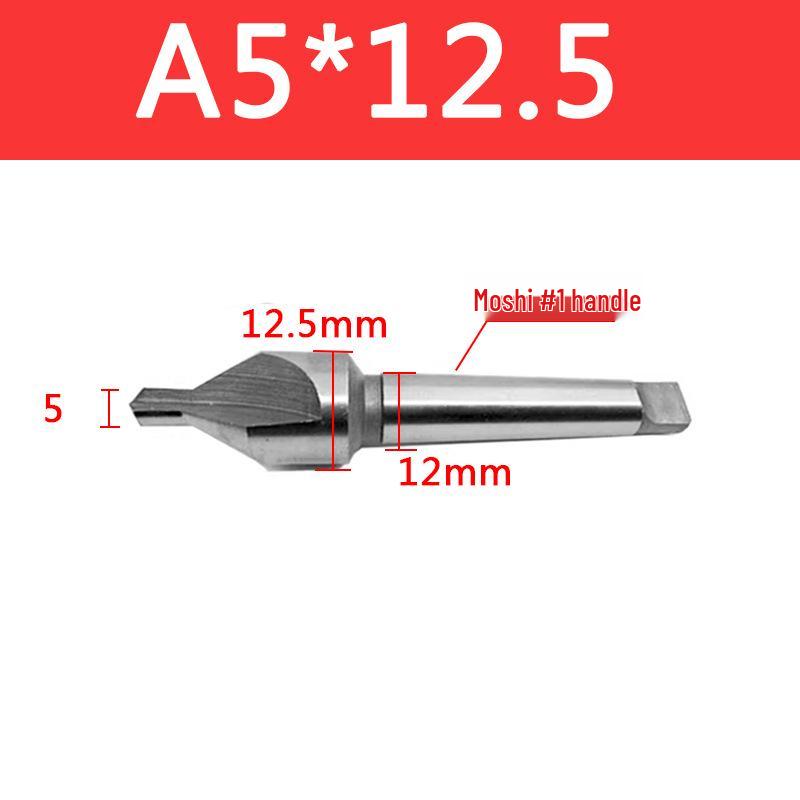 High-Speed Steel Center Drill: Type A (Without Pilot), Type B (With Pilot), Taper Shank, Hardened