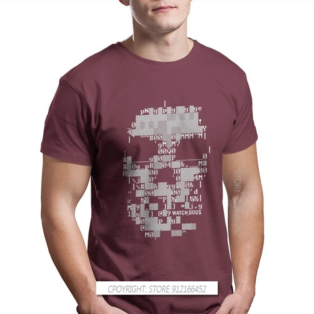 Dedsec Skull Streetwear Watch Dog Legion Sabine Brandt Bagley Spiel Herren T-Shirts Reine Baumwolle Mode T-Shirt