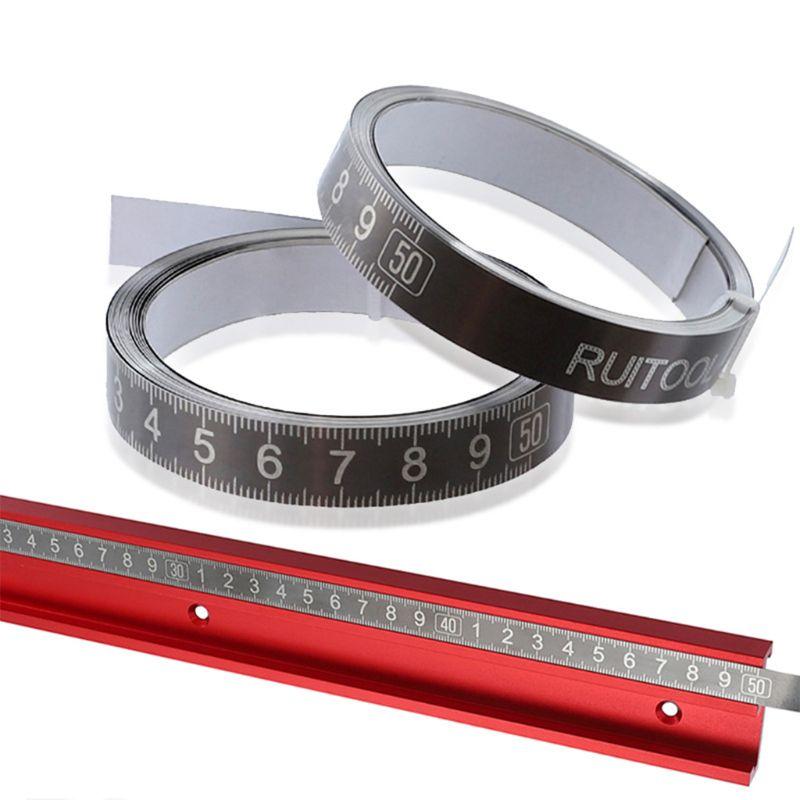 Adhesive Tape Measure Ruler Adhesive Measuring Tapes with Sticky Back Adhesive Back Ruler Stick Tape Measure Top Quality