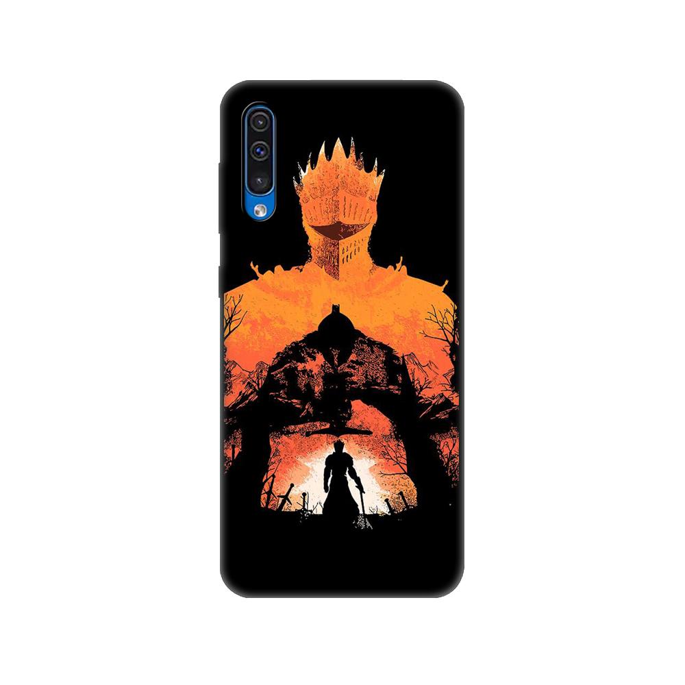 Black Tpu Case For Samsung Galaxy A50 50S A30S A10 A01 A11 A21S A31 A41 A51 A71 M21 M30S S10 LITE Praise the Sun Dark Souls