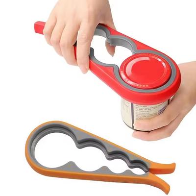Multifunctional Cap Opener Four-In-One Cap Opener Can Opener Labor-Saving Cap Opener Kitchen Daily Necessities Bottle Opener