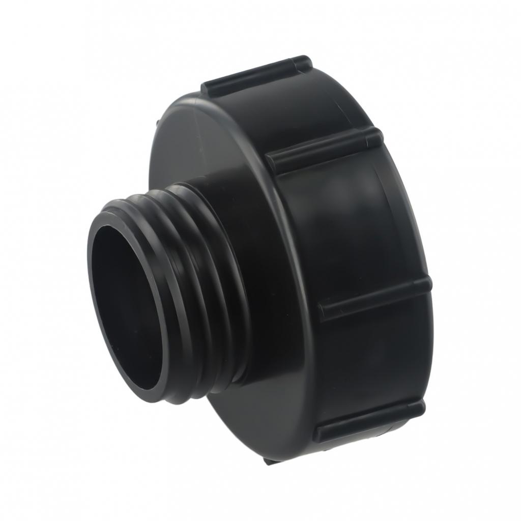 IBC Adapter S100x8 (100mm) To Reduce-S60*6 (60mm) IBC Tank Connector Black