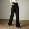 Chuyu Women's Mid-Low Waist Casual Mermaid Flare Pants
