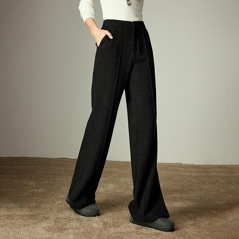 Chuyu Women's Mid-Low Waist Casual Mermaid Flare Pants