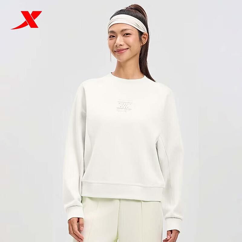 XTEP Women s Solid Crewneck Sweatshirt S