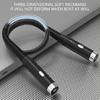 Comfortable Silicone Neck Lamp 3 Lighting Option USB C Fast Charge 2 Hours For Technicians Creators Readers Hiking Use