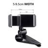 Universal Car Sun Visor Phone Holder 360 Degree Rotation Automobiles Navigation Mount Stand Clip Mobile Phone Bracket Accessory