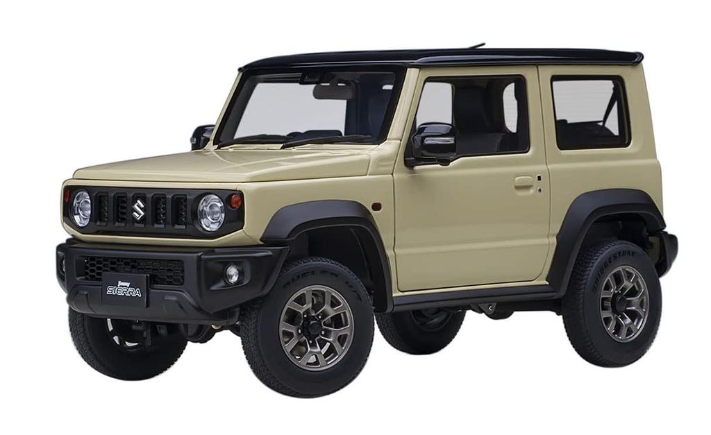 AUTOart Suzuki Jimny Sierra Slonová kost střecha Hotový produkt 78510 1/18 (JB74) Kovové/černé