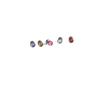 Lip Stud Drip Oil Sparkling Lip and Ear Cartilage Piercing Jewelry, 16g Internal Thread, New