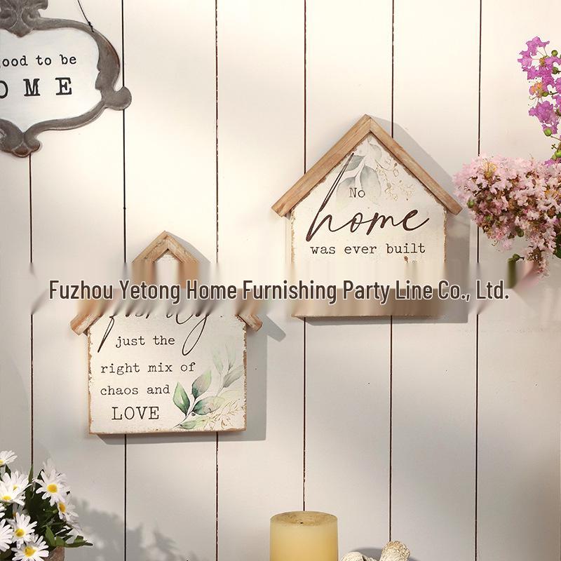 Wooden Ornament Decorative Wall Hanging for Entrances, Balconies, and Homes.