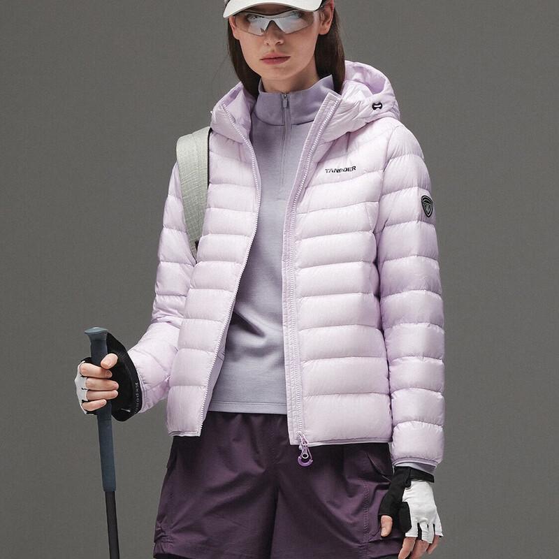 

Tanboer Women s 2025 Winter Lightweight Hooded Down Jacket M (165)