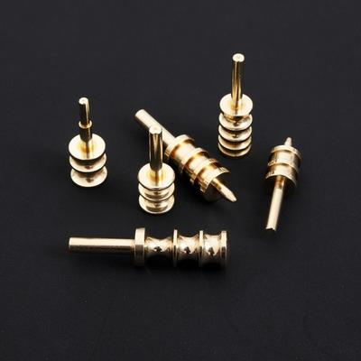 Pointed or Flat Tip Leather Burnisher Tool Pressing Line Soldering Iron Leather Edge Slicker Burnishing Tool Brass