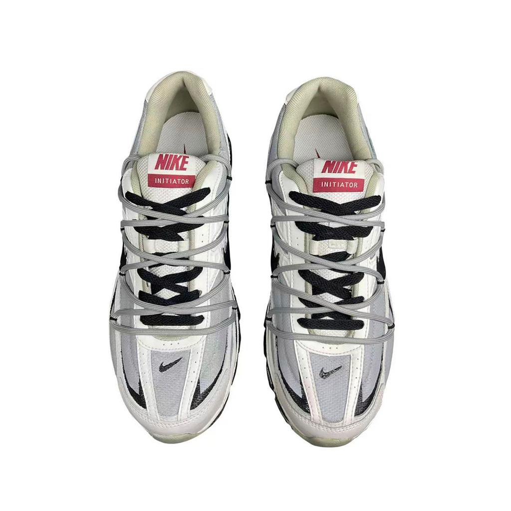 Nike Initiator Low top Casual Running Shoes Men's Black White IQ9788-271(Team1533-)