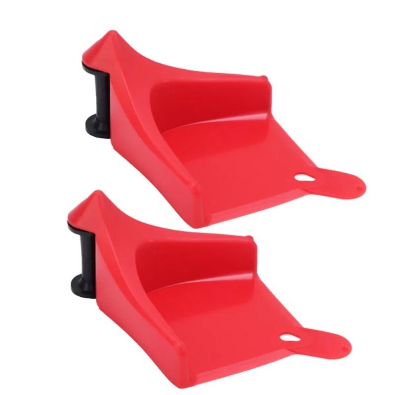 2PCS Multiuse Car Wheel Hose Guide Hose Slide Tire Wedge Car Wash Tool Tire Blocker Anti-winder Wire Winder Auto Washing