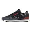 Reebok Klasyczne skórzane buty sportowe z klipsem Wygodne Wszechstronne Amortyzujące Trwałe Niskie Buty do biegania Trampek unisex Czarno-czerwony 100074395