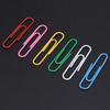 Colorful Paper Clips, Large   Color Metal Clips for Decoration Neatly Organizing Files with Convenient Storage Box