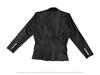 Black Women Genuine Lambskin Soft Leather Blazer Handmade Stylish Formal Design