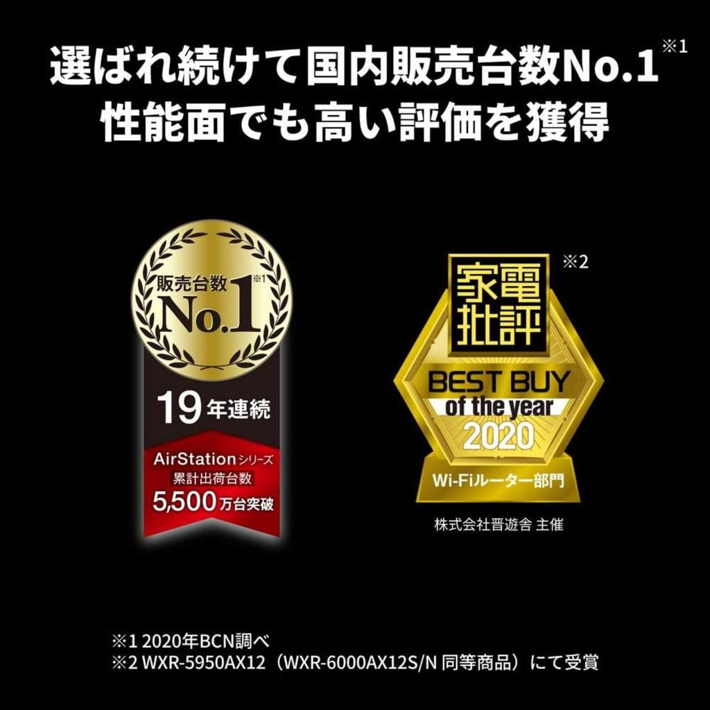 Refurbished Buffalo AX6000 WiFi Router 6 with Made In Compatible with iPhone iPhone SE and Compatible with iPhone and iPhone SE Model (Wi-Fi