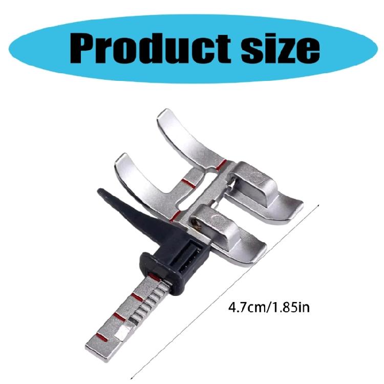 Adjustable Guide Presser Foot Easy Topstitching Stitching Sewing Presser Foot For Low Shank Domestic Sewing Machine