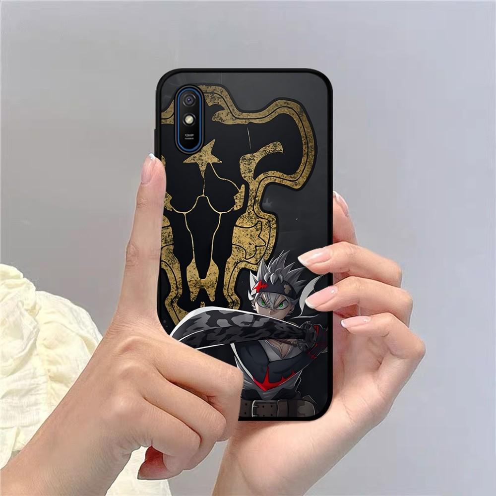 Black Clover Phone Case For Redmi 5 6 7 8 9 10 Plus Pro 6 7 8 9 A GO K20 K30 K40 Pro Plus F3 Fundas