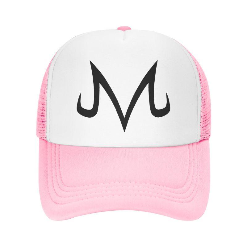 Majin Buu Mesh Baseball Caps Unisex Adjustable Snapback Hat Summer Breathable Casual Sun Visor Hats Trucker Hat