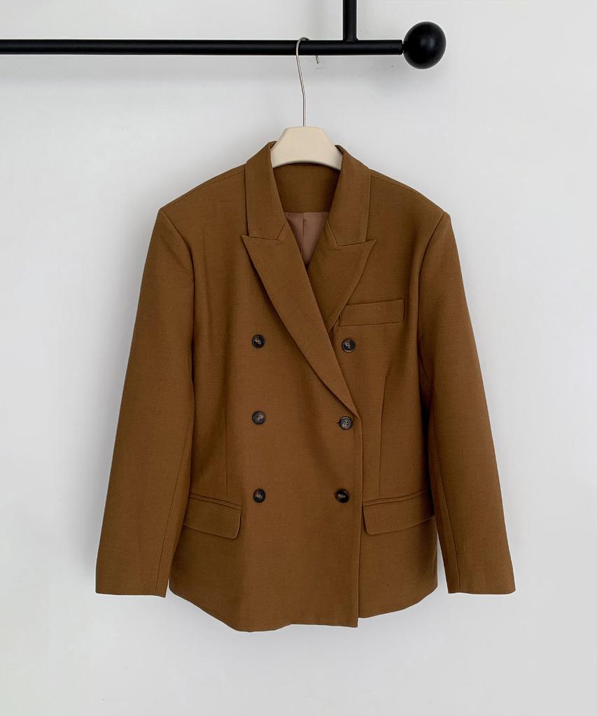 Vascara Classic Over Half Double Jacket (2Colors)