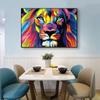Oil Painting DIY 5D Diamond Painting Full Round Resin Cross Stitch Kits Cartoon Animal Diamond Embroidery Mosaic Handmade Gift