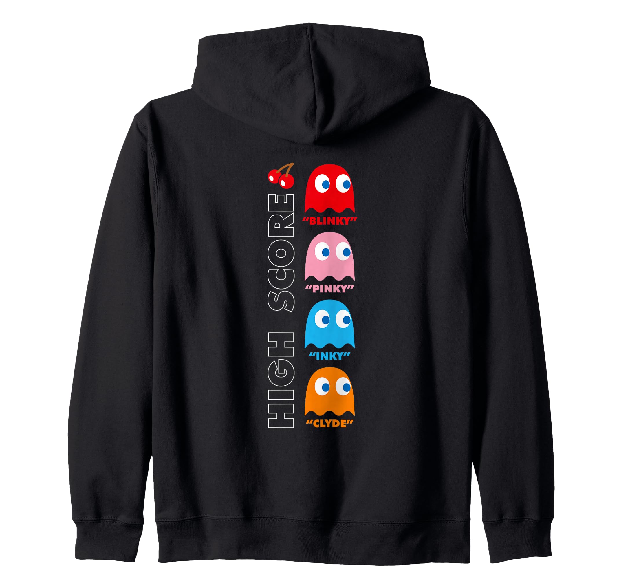 002 Zip Hoodie [PAC-MAN] Pac-Man чёрный