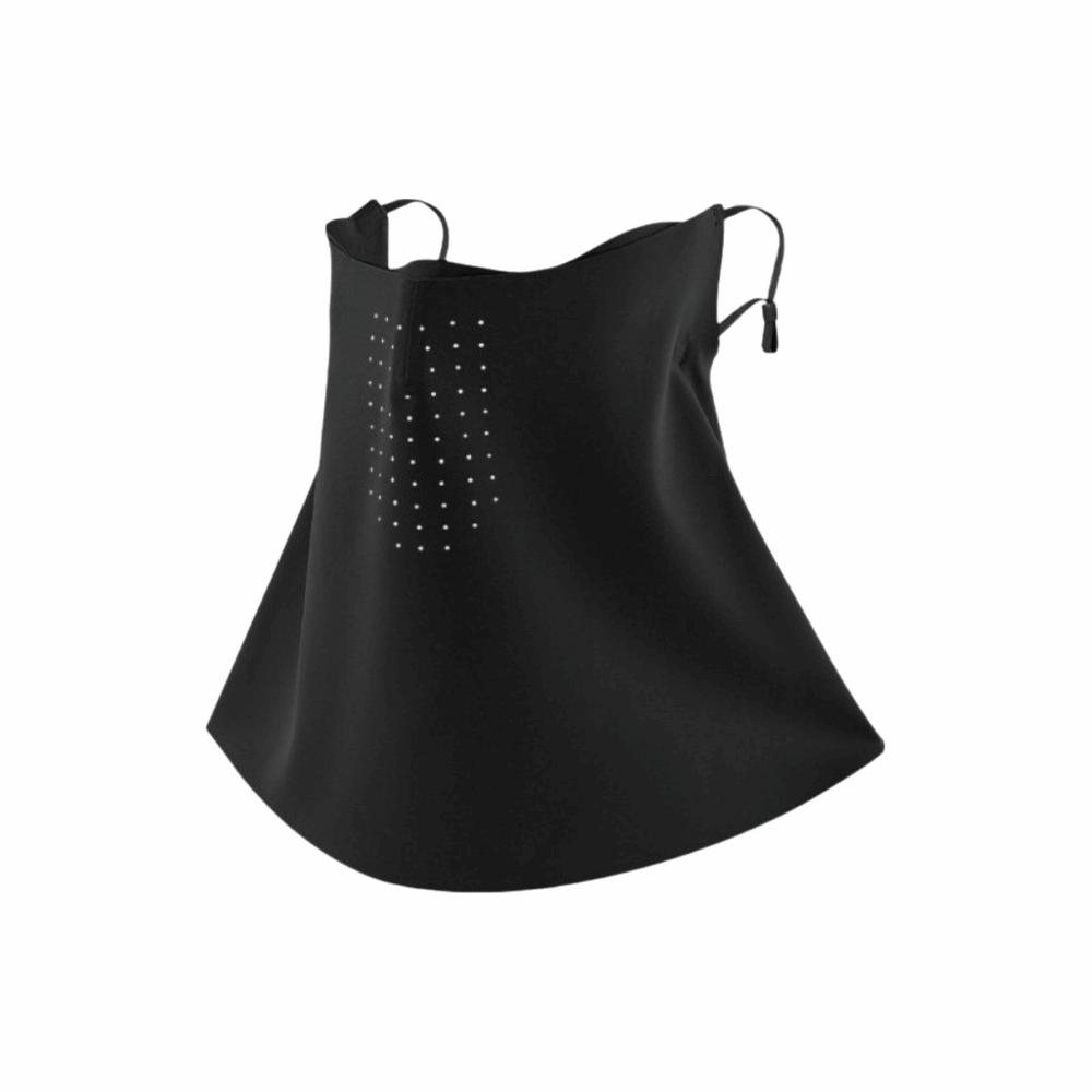 Breathable Sunscreen Face Cover Thin Neck-protecting Sunshade Sunshade Cycling Mask  Cycling Use чёрный