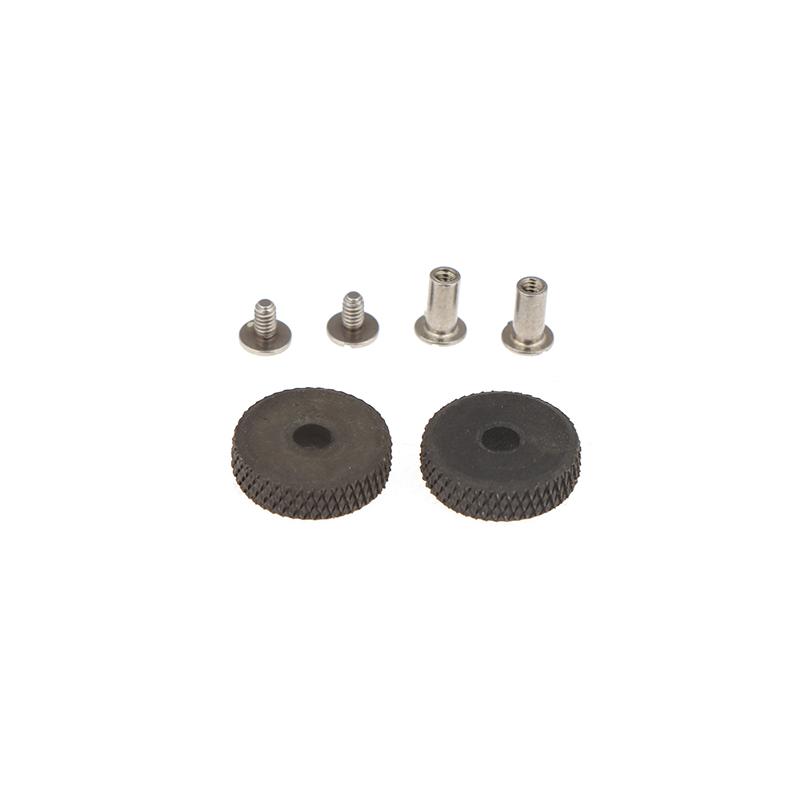 2Set Kerosene  Universal Silver Removable Screw Nut Rivet Steel Wheel Set For Zippo Gasoline  Repair Diy Part