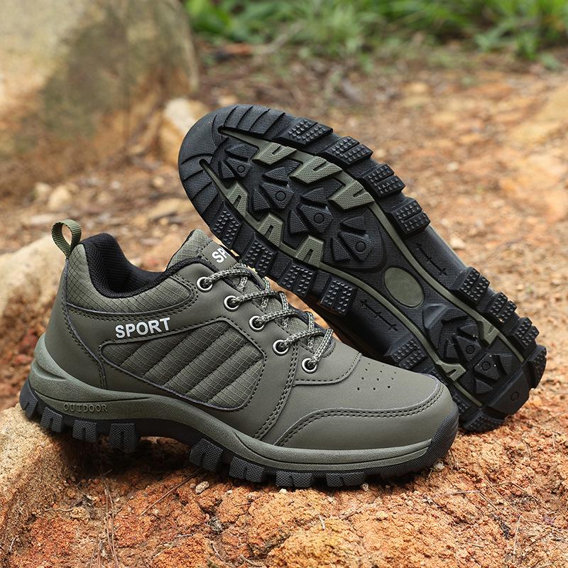 

Spring and Autumn Hiking Mountaineering Women s Single Boots Outdoor Casual Non-slip Soft Sole Wear-resistant 36 чёрный