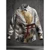 New Mens Chinese Dragon Full Sleeve Shirt Golden Great Dragon 3D Print Shirt Men/Women Fashion Luxury Shirts Asian Style Camisas