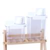 Powder With Lid And Handle Washing Powder Container Storage Bucket Cereal Jar Detergent Box