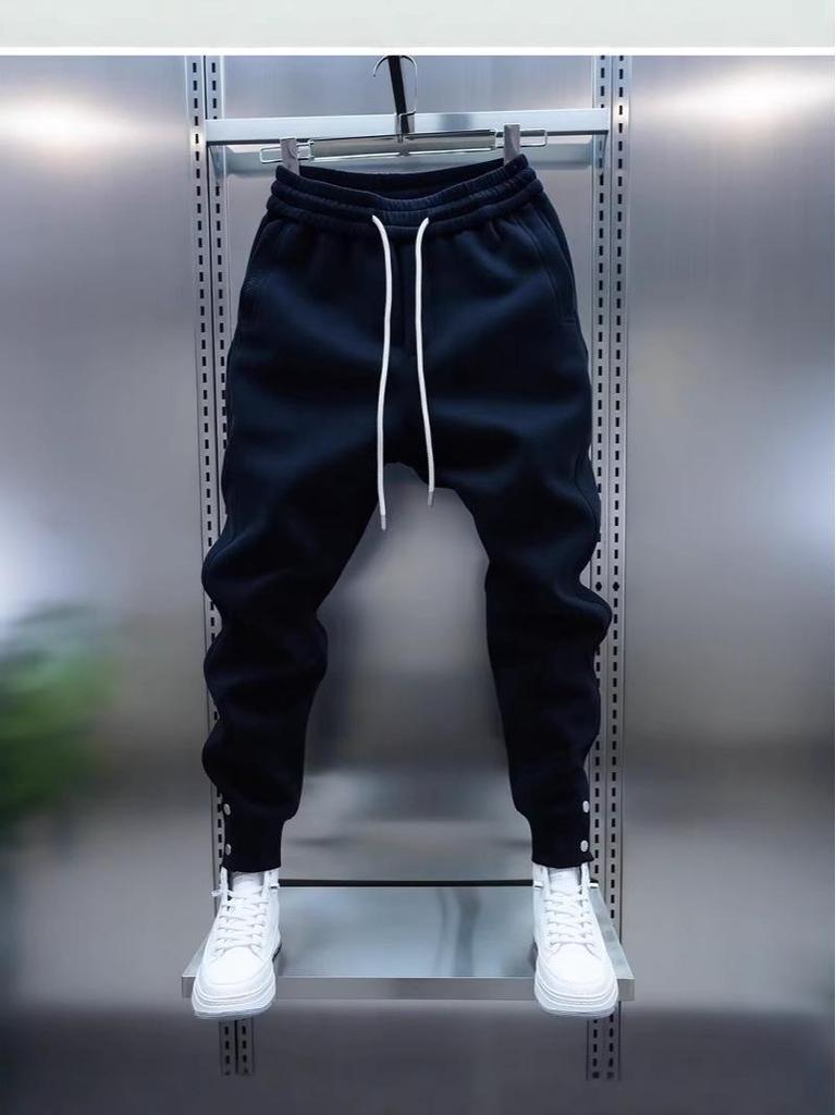 2024 Pánské trendy maskáčové ležérní kalhoty s elastickým pasem