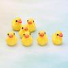 SELECOCO Miniature Ducks Set of 10 Terranium Gardening Dollhouse Garden DIY Decoration Figure Ornament