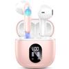 Bluetooth Wireless Earbuds Upgraded Bluetooth Compact and Bluetooth Automatic IPX7 Sound ENC Call Noise Low Instant Compatible with LED Fast 50 Hours