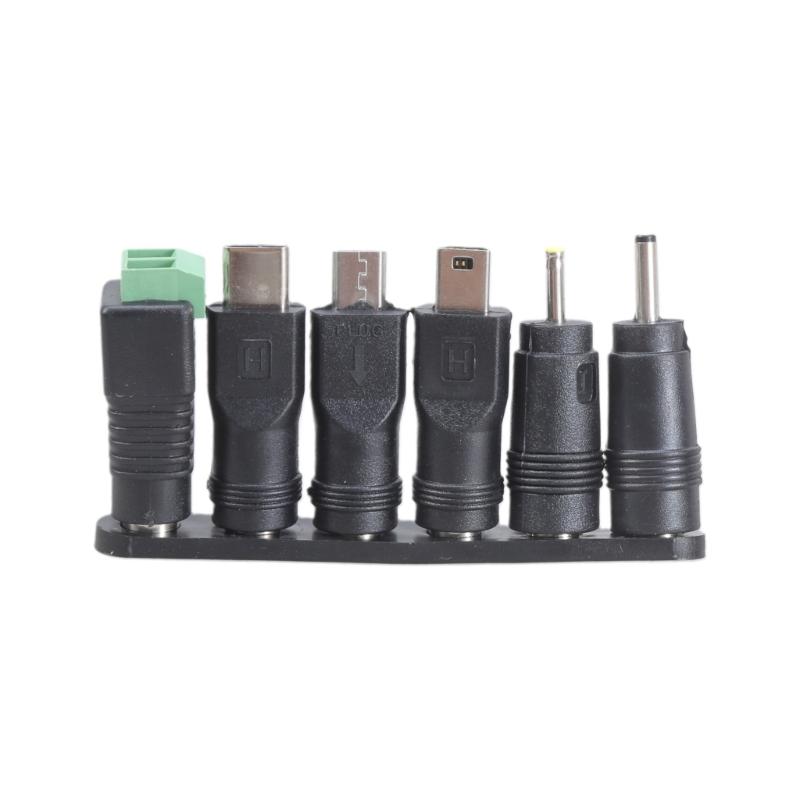 USB To DC5521 Power Cable 5V DC5.5x2.1mm Charging Cord Includes 13 Tips for Cameras Tablets and More