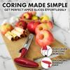 Premium Apple Corer and Slicer Tool Fruit Remover Pear Bell Pepper Coconut Pineapple Durable Kitchen Tool Portable App Cutter
