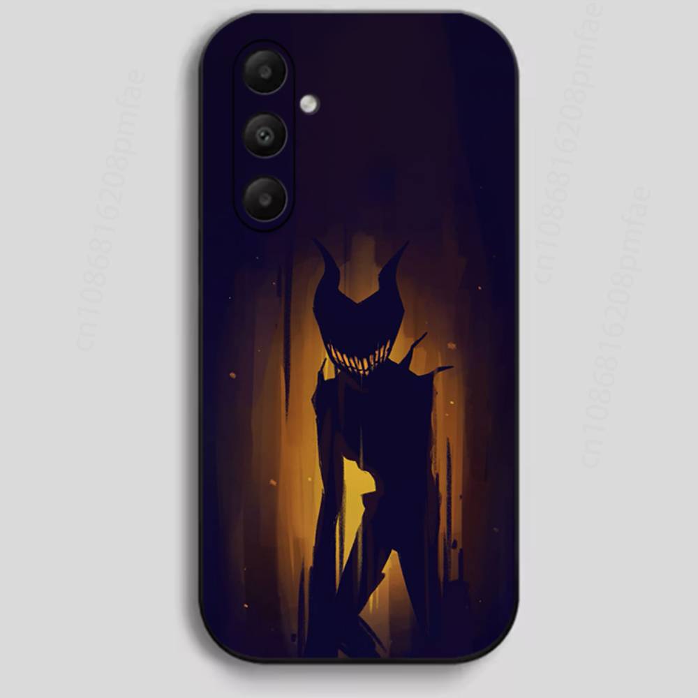 Machine B-Bendy and the Ink Phone Case For Samsung Galaxy A13,21s,22,31,32,40,52,71,A91 Soft Black Shell