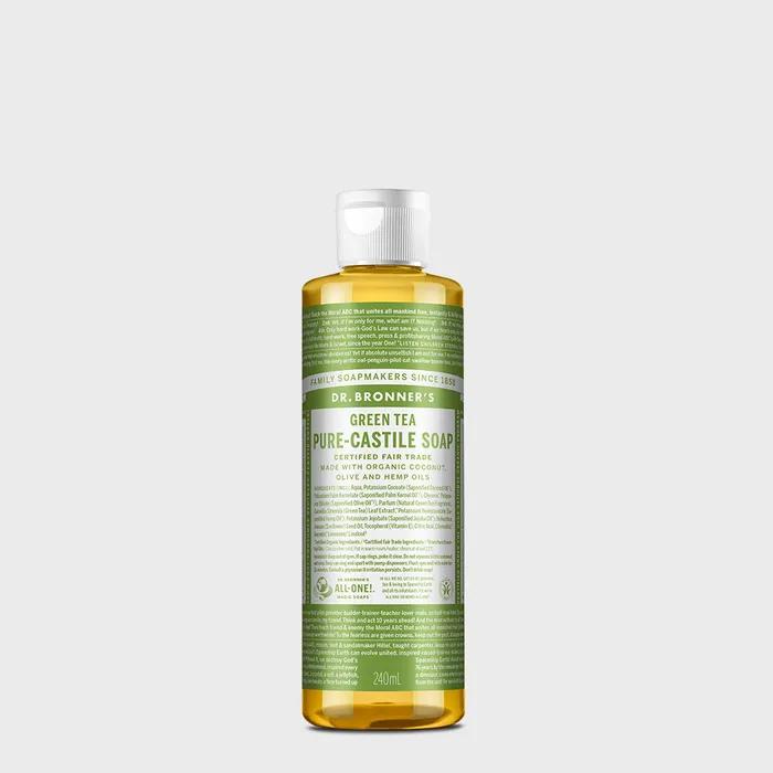 [Face & Body Cleanser]_Green Tea Pure Castile Soap 240ml