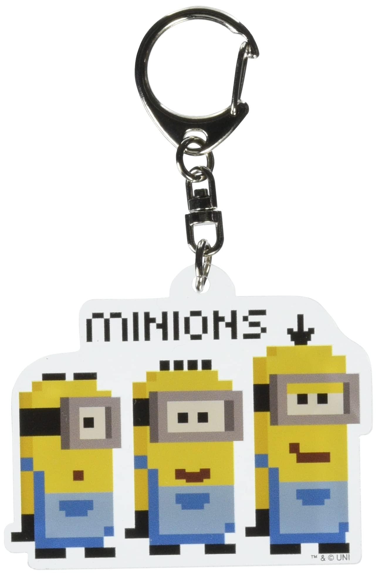 

Миньон акриловый брелок трио 8 бит MNKC386