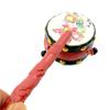 Traditional Style Spin Rattle Drum Tambourine Hand Rattle Bell Kid Toy Monkey Drum  Music Toys