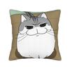 C-Chis S-Sweet H-Home Cat Pillow Cover Comfy Cushion Cover Morden Pillow Case For Sofa Couch Bed Living Room